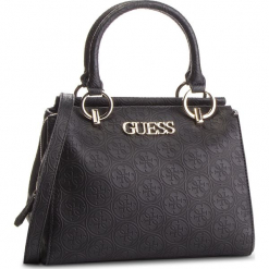 Torebka GUESS - HWSG71 78060 BLA. Czarne torebki do ręki damskie Guess, z aplikacjami, ze skóry ekologicznej. Za 679.00 zł.
