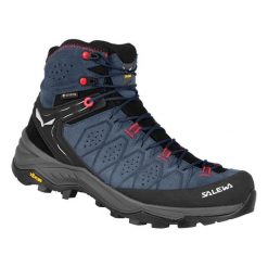 Buty Trekkingowe Damskie Salewa Alp Trainer 2 Mid Gtx. Niebieskie trekkingi damskie Salewa, na zimę. Za 1,045.00 zł.