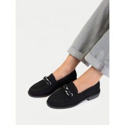 Loafersy JENNY. Czarne mokasyny damskie Jenny. Za 129.99 zł.