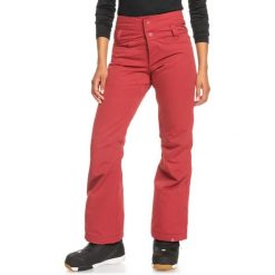 Spodnie snowboardowe damskie ROXY Diversion. Czerwone spodnie materiałowe damskie Roxy, l, bez wzorów, snowboardowy. W wyprzedaży za 350.00 zł.