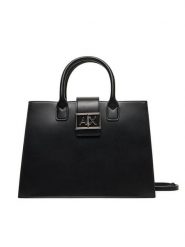 Armani Exchange Torebka XW000305 AF12039 UC001 Czarny. Czarne torebki do ręki damskie Armani Exchange, bez wzorów, ze skóry, bez dodatków. Za 779.99 zł.