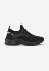 Czarne Buty Sportowe z Napisami Klymitheme. Czarne buty sportowe męskie Born2be, bez zapięcia. Za 89.99 zł.