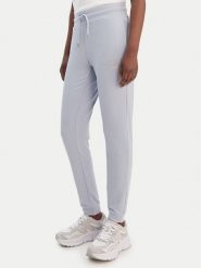 EA7 Emporio Armani Spodnie dresowe 8NTP66 TJ9RZ U9309 Błękitny Regular Fit. Niebieskie spodnie dresowe damskie EA7 Emporio Armani, xxl, bez wzorów, z dresówki. Za 499.99 zł.