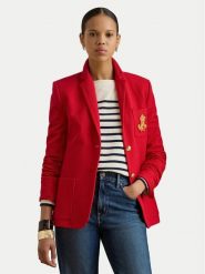 LAUREN RALPH LAUREN Marynarka 200797305030 Czerwony Slim Fit. Czerwone żakiety damskie Lauren Ralph Lauren, m, bez wzorów, z bawełny. Za 1,369.00 zł.