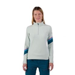 Damski polar 1/2 zip Rossignol Strawpile. Niebieskie bluzy sportowe damskie Rossignol, bez wzorów, z polaru, bez kaptura, narciarskie. Za 396.50 zł.
