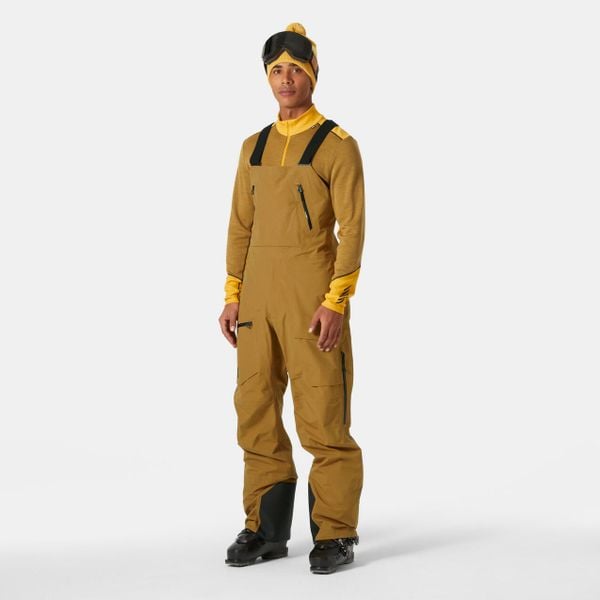 Spodnie narciarskie z szelkami Helly Hansen Ridge Infinity. Brązowe spodnie snowboardowe męskie Helly Hansen, na zimę, m, bez wzorów, narciarskie. W wyprzedaży za 2,381.00 zł.