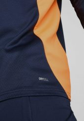 Męska bluza treningowa Olympique Marsylia z zamkiem 1/4 PUMA. Brązowe bluzy męskie Puma, l, bez wzorów, bez kaptura. Za 269.10 zł.