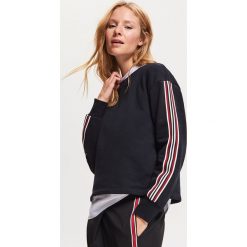 Bluza z lampasem - Czarny. Bluzy damskie marki Reserved. Za 59.99 zł.