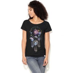 Colour Pleasure Koszulka CP-034 232 czarna r. XXXL/XXXXL. Bluzki damskie marki Colour Pleasure. Za 70.35 zł.