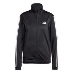 Damska bluza dresowa adidas Tricot 3-Stripes. Czarne bluzy damskie Adidas, m, bez wzorów, z dresówki, bez kaptura. Za 186.99 zł.