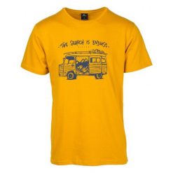 Rip Curl T-Shirt Męski Wagon M Żółty. Żółte t-shirty męskie Rip Curl, z bawełny. Za 117.00 zł.
