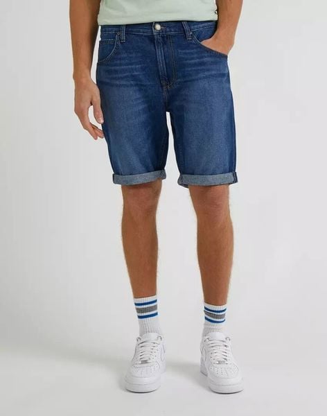 LEE 5 POCKET SHORT MĘSKIE SZORTY VCR DARK WORN L73MHVB72 112331761. Szorty męskie Lee, l, bez wzorów. Za 159.99 zł.