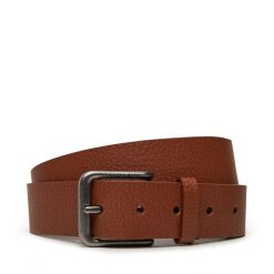 Pasek Męski Calvin Klein. Brązowe paski damskie Calvin Klein, bez wzorów, casualowe. Za 139.99 zł.