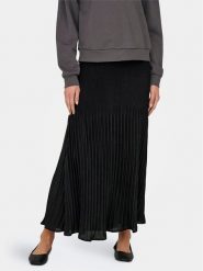 ONLY Spódnica plisowana Ronja 15328314 Czarny Regular Fit. Czarne spódnice damskie Only, m, bez wzorów, z syntetyku, plisowane. Za 89.99 zł.