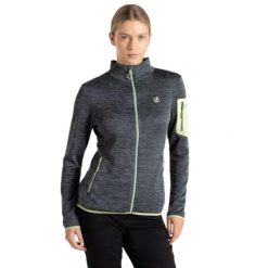Bluza polarowa turystyczna damska Dare2b Torrek Fleece. Czarne bluzy damskie Dare 2b, bez wzorów, z materiału, bez kaptura. Za 152.00 zł.