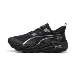 Buty trailowe Puma Voyage NITRO™ 4 GTX. Czarne buty sportowe męskie Puma, bez zapięcia, do biegania. Za 718.50 zł.