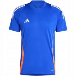 Adidas koszulka Mężczyzna t-shirt sportowa treningowa Tiro 24 roz. XL. Niebieskie koszulki sportowe męskie Adidas, m, bez wzorów, z materiału, sportowe, bez kołnierzyka. Za 81.00 zł.