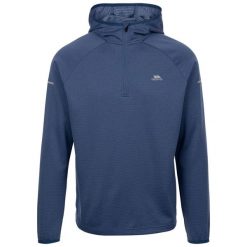 Bluza Z Kapturem Męska Sportowa Montgo. Czarne bluzy męskie Trespass, m, bez wzorów, z kapturem, trekkingowe. Za 178.99 zł.