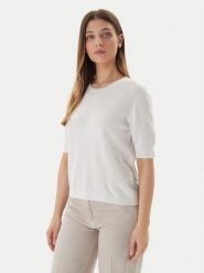 United Colors Of Benetton Sweter 1002D10D2 Beżowy Regular Fit. Brązowe swetry damskie United Colors Of Benetton, xs, bez wzorów, z wełny, bez kołnierzyka, bez ramiączek, bez kaptura. Za 229.99 zł.