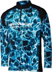 Koszulka Savage Gear Marine UV Long Sleeve. Bluzki z długim rękawem męskie Savage Gear, m, bez wzorów, marine, bez kołnierzyka. Za 210.29 zł.