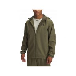 Kurtka Wiatrówka Męska Under Armour Przejściowa WodoodpoRNa. Zielone kurtki męskie Under Armour, m, bez wzorów, sportowe, bez kaptura. Za 249.99 zł.
