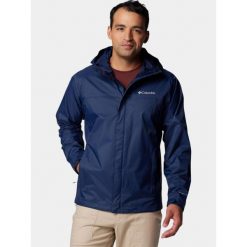 Płaszcz przeciwdeszczowy męski Columbia Watertight II. Brązowe kurtki męskie Columbia, m, bez wzorów, sportowe, bez kaptura. Za 439.00 zł.