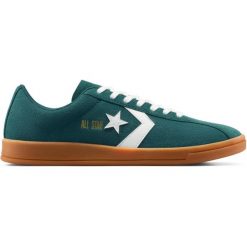 Buty sportowe męskie Converse As Classic Trainer. Zielone buty sportowe męskie Converse, z zamszu, bez zapięcia, na fitness i siłownię. Za 490.00 zł.
