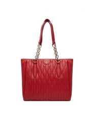 Beverly Hills Polo Club Torebka CEO-BHPC-C-016-09 Czerwony. Czerwone torebki do ręki damskie Beverly Hills Polo Club, bez wzorów, z materiału, bez dodatków. Za 279.99 zł.