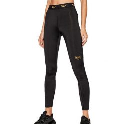 Legginsy damskie Everlast leonard. Czarne legginsy sportowe damskie Everlast, xs, bez wzorów, z materiału, na fitness i siłownię. Za 201.60 zł.