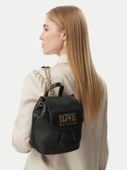 LOVE MOSCHINO Plecak JC4204PP0PKA0000 Czarny. Czarne plecaki damskie Love Moschino, bez wzorów. Za 859.99 zł.