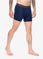Bokserki termoaktywne Sensor Coolmax Tech Boxers. Niebieskie bielizna termoaktywna męska Sensor, m, z jedwabiu. Za 120.99 zł.