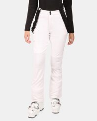 Damskie spodnie narciarskie typu softshell Kilpi DIONE-W. Białe spodnie snowboardowe damskie Kilpi, m, bez wzorów, z materiału, narciarskie. Za 499.51 zł.