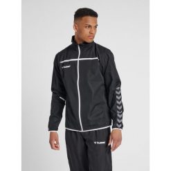 Kurtka Hummel hmlAuthentic Training Jacket czarna. Białe kurtki sportowe męskie Hummel, m, bez wzorów, do piłki ręcznej. W wyprzedaży za 198.00 zł.