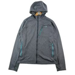 Second life - Bluza z kapturem męska The North Face - Stan bardzo dobry. Niebieskie bluzy sportowe męskie The North Face, l, bez wzorów, z materiału, z kapturem, na fitness i siłownię. Za 149.06 zł.