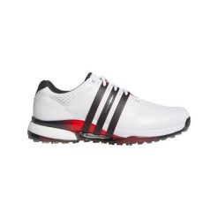 Buty do golfa bez kolców adidas Tour360 25. Białe buty sportowe męskie Adidas, bez zapięcia, na golfa. Za 816.50 zł.