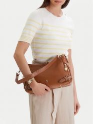 Beverly Hills Polo Club Torebka CEO-BHPC-C-011-09 Brązowy. Brązowe torebki do ręki damskie Beverly Hills Polo Club, bez wzorów, z materiału, bez dodatków. Za 259.99 zł.