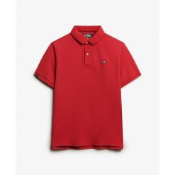 Polo Superdry Vintage Destroy. Czerwone koszulki polo męskie Superdry., m, bez wzorów, vintage, bez ramiączek. Za 273.50 zł.