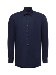 Finshley & Harding Koszula łatwa w prasowaniu Mężczyźni Slim Fit Bawełna niebieski, 40. Niebieskie koszule męskie Finshley & Harding, m, bez wzorów, z bawełny, bez kołnierzyka, bez ramiączek. Za 179.95 zł.