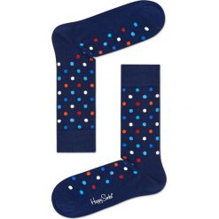 Happy Socks - Skarpety Dot. Niebieskie skarpety męskie Happy Socks. Za 39.90 zł.