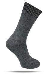 Ciepłe Wełniane Skarpetki Zimowe - Ciemnostalowe. Szare skarpety męskie His Story, bez wzorów, z elastanu. Za 39.99 zł.