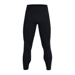 Legginsy do biegania męskie Under Armour Qualifier Elite. Czarne legginsy sportowe męskie Under Armour, m, bez wzorów, do biegania. Za 209.99 zł.