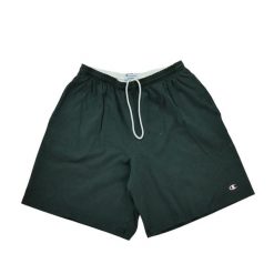Second life - Męskie czarne szorty - Stan dobry. Czarne krótkie spodenki sportowe męskie Champion, l, bez wzorów, na fitness i siłownię. Za 63.86 zł.