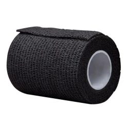 Pasek Uhlsport Tube-it. Czarne paski damskie Uhlsport, bez wzorów, z materiału. Za 71.80 zł.