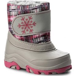 Śniegowce MANITU - 120132 Grey 9. Buty zimowe dziewczęce marki Manitu. Za 99.00 zł.