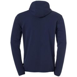 Bluza z kapturem Uhlsport Essential. Czarne bluzy męskie Uhlsport, xl, bez wzorów, z bawełny, z kapturem, na fitness i siłownię. Za 182.00 zł.