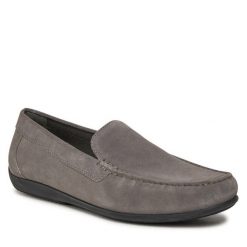 Mokasyny Geox. Szare mokasyny męskie Geox. Za 289.99 zł.