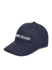 Guess Jeans Czapka z daszkiem WBEO-GJ-U3-002-SS26 Granatowy. Niebieskie rękawiczki męskie Guess Jeans, z aplikacjami, z bawełny. Za 99.99 zł.