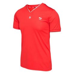 Koszulka Męska Polska. Białe koszulki sportowe męskie Huari, m, bez wzorów, bez kołnierzyka, bez ramiączek, trekkingowe. Za 74.99 zł.