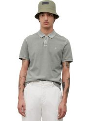 Marc O'Polo Polo B21226653000 Szary Regular Fit. Szare koszulki polo męskie Marc O'Polo, l, bez wzorów, z bawełny, bez ramiączek. Za 279.99 zł.