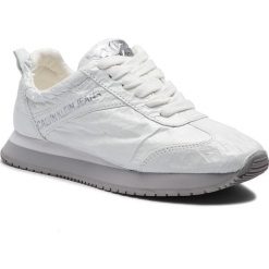 Sneakersy CALVIN KLEIN JEANS - Jill Metallic Crinkle R7806 White. Półbuty damskie marki Calvin Klein Jeans. Za 649.00 zł.